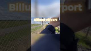 Planespotting at BillundHerning airport popular planes billund herning planespotting [upl. by Siseneg]