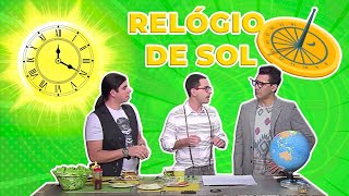 Relógio de Sol funciona  CIÊNCIA EM SHOW [upl. by Bradleigh]