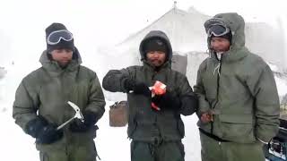 Eggs Tomato Juice freeze in Siachen cold  Extreme Cold of Siachen Glacier in Ladakh  Indian Army [upl. by Radman]