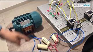 Arranque un motor TRIFÁSICO con alimentación monofásica [upl. by Sudnac]