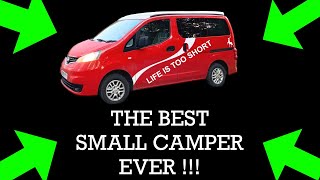 The best small campervan ever  NV200 Campervan Review part 1 of 2 [upl. by Kira427]