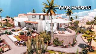 Modern luxury villa  The Sims 4 Stop Motion Speed build  NO CC [upl. by Relyhs]