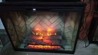 Review of Dimplex Multi Fire XD and Revillusion electric fireplace [upl. by Annayrb]