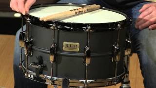 Tama SLP Big Black Steel Limited Edition Snare Review by Sweetwater Sound [upl. by Katalin]