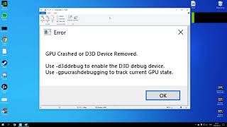 Fortnite gpu crashed or d3d device removed fix [upl. by Georges]