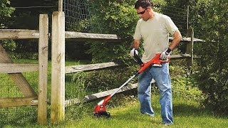 Black amp Decker 20V MAX Liion Straight Shaft String Trimmer amp Edger  LST400 [upl. by Holmann645]