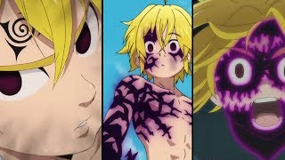 Seven Deadly Sins  All Meliodas Demon Modes Explained [upl. by Nolram961]