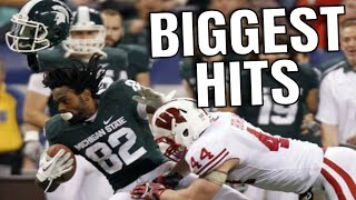 Biggest Hits in College Football History  Part 3 [upl. by Yeclek162]