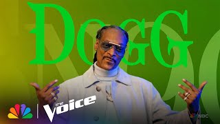 The DOGG Is the Toughest Coach to Beat  The Voice  NBC [upl. by Anihpled]