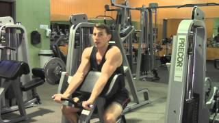 Preacher Curl Machine or Biceps Curl Machine  HASfit Machine Exercises  Machine Exercise [upl. by Zeba]