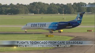 Flights to Chicago coming from Cape Girardeau [upl. by Eusadnilem857]