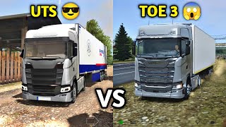 🚚Best Comparison Between Universal Truck Simulator With Truckers Of Europe 3 🏕  Truck Gameplay [upl. by Lleder476]