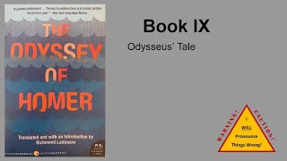 The Odyssey  Book 9  Audiobook [upl. by Woothen530]