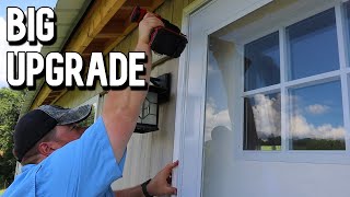 How To Install Underpinning Or Mobile Home Skirting Fiber Cement Vinyl or Metal [upl. by Attoynek168]