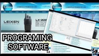 Leixen UV25928  PROGRAMING SOFTWARE [upl. by Adnim]