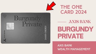 Axis Bank Burgundy Private Account 2024 Explained in Hindi 2024  Axis Bank Burgundy Credit Card [upl. by Yared]