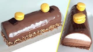 RECETTE BÛCHE AUX 3 CHOCOLATS [upl. by Aniram]