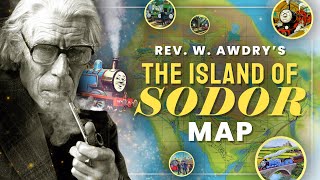 The Rev W Awdrys Island of Sodor Map EXPLAINED — Every Location in The Railway Series [upl. by Euseibbob294]