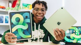 NEW 2020 iPad Air 4 Unboxing GREEN  Goodbye iPad Pro [upl. by Lucky]