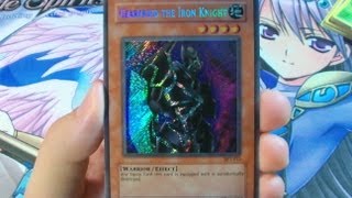 Best Yugioh 2003 Gearfried The Iron Knight Tin Opening Ever Announcement  Update [upl. by Htinnek]