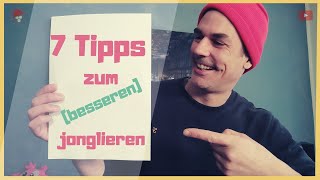 7 Tipps zum jonglieren lernen [upl. by Llerraj]