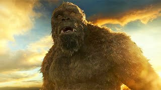 Godzilla Attacks Kong  Ocean Battle Scene  Godzilla vs Kong 2021 Movie Clip HD [upl. by Egreog]