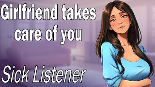 Your Girlfriend Cares for You When Youre Sick ASMR Roleplay Comfort F4A [upl. by Canon]