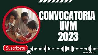 UVM Calendario 2023 licenciatura Inscripciones Universidad [upl. by Maxwell]