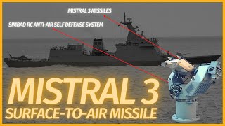 Mistral 3 surfacetoair missiles of the BRP Jose Rizal Class Frigates [upl. by Ydur104]