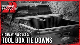 Highway Products  Toolbox Tie Downs [upl. by Harriott]