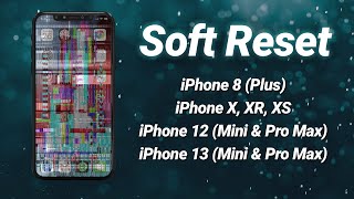 iPhone reagiert nicht mehr Neustart erzwingen Soft Reset bei iPhone 8 X XS XR 11 12 13 14 [upl. by Hakceber152]