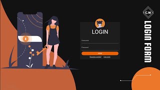 Responsive login form using quasar framework [upl. by Edrahs]