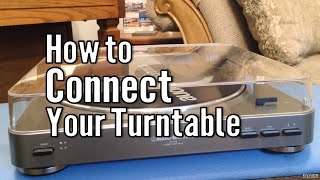 How to Connect a Turntable or Record Player to Speakers [upl. by Odelia956]