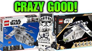 BEST LEGO Star Wars Gunship Set Ideas [upl. by Purvis883]