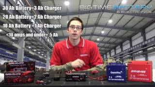 How to Charge a Motorcycle Battery [upl. by Yremrej]