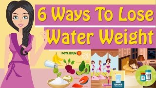 How To Lose Water Weight How To Get Rid Of Water Weight [upl. by Yank460]