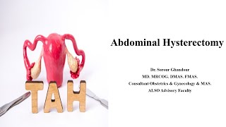 Total Abdominal Hystrectomy MRCOG Part 3 [upl. by Nayr]