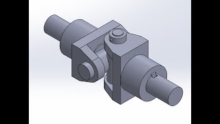 AUTODESK INVENTOR  UNIVERSAL COUPLING [upl. by Thea]