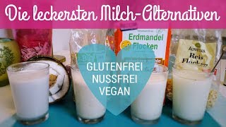 MILCH AUS SESAM KOKOSNUSS amp FLOCKEN ♥ Nussfrei ✓ Vegan ✓ Glutenfrei ✓ Rohkost ✓ [upl. by Honeyman]