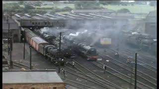 Lostock Hall Engine Shed 1968 BritishRailways [upl. by Dyane]