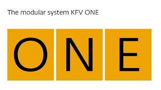 SIEGENIA EN Modular system KFV ONE [upl. by Enirok]