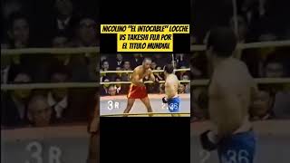 Nicolino Locche demuestra su magia defensiva en su combate por el Titulo Mundial contra Takeshi Fuji [upl. by Jehanna]