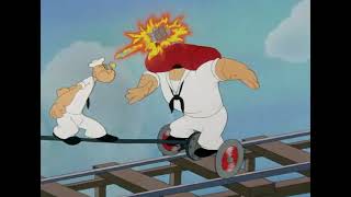 Fun athe the Abusement Park Popeye the Sailor Man  quotAbusement Parkquot [upl. by Ainod]