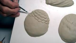 Learn Sculpture  Sculpting Textures in Clay [upl. by Hildegard]