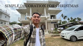 Simple Christmas at home 🎄 Dimapur Vlog  Yatra Kid [upl. by Notled]