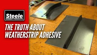 The Truth About Weatherstrip Adhesive [upl. by Zena]