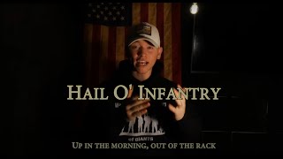 Hail O Infantry Military Cadence  Official Lyric Video [upl. by Sabah]