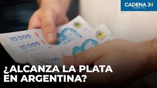 ¿Cuántos SALARIOS MÍNIMOS se necesitan para COMER en Argentina  Cadena 3 [upl. by Liebermann128]