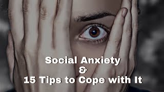 15 Tips to Cope with Social Anxiety  Live Chat with Dr DawnElise Snipes [upl. by Ulysses]