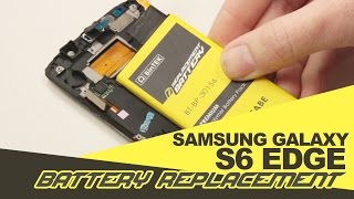 Samsung Galaxy S6 Edge Battery Replacement [upl. by Lehpar131]